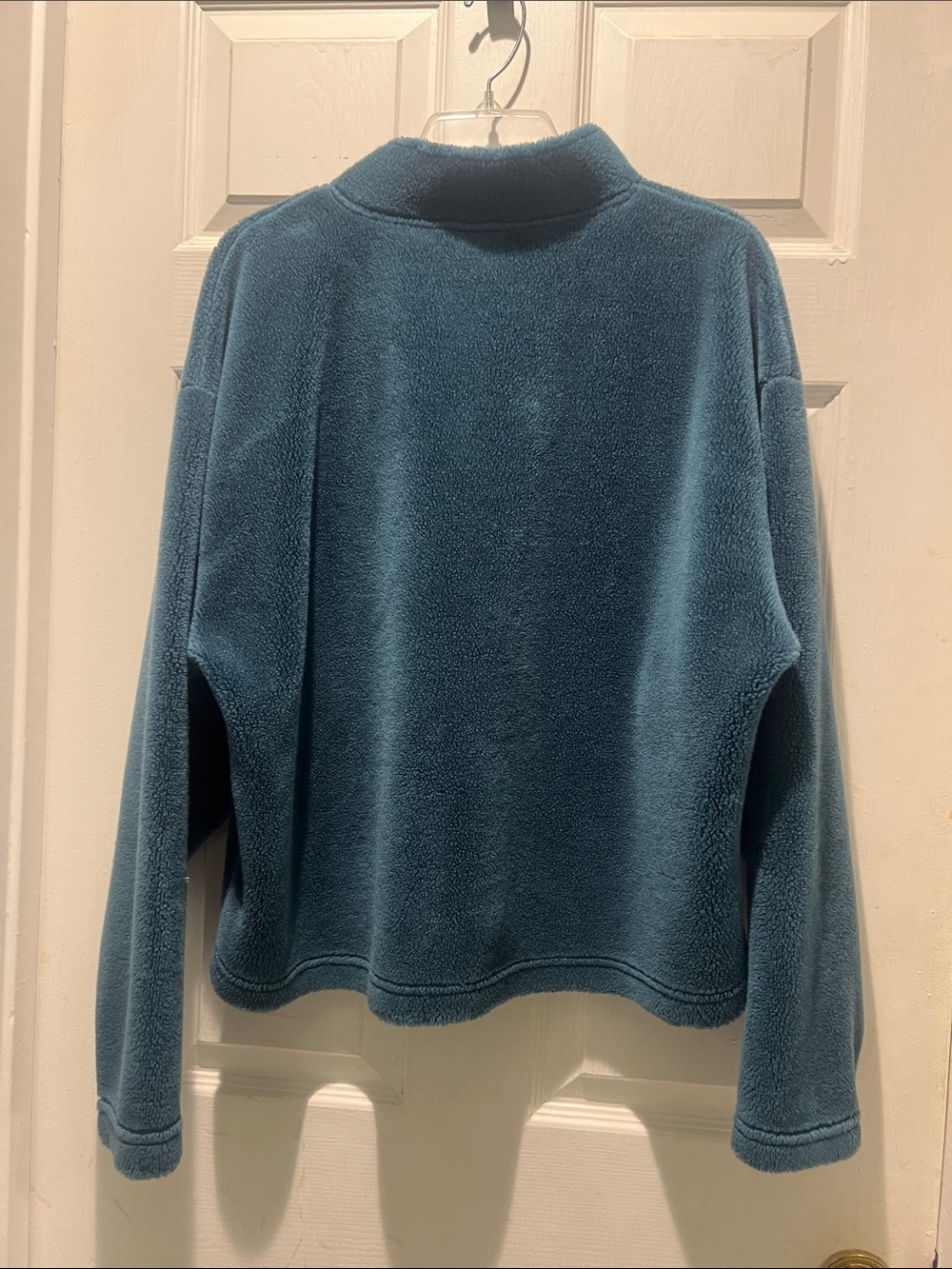 Dodgers Stadium Gear Cozy Blue Quarter-Zip Fleece Pullover - Women - Picture 6 of 9